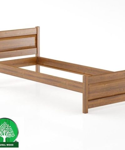 Bútor webáruház Vác Dunakeszi bútorboltok Ágy bükk LK120–80x200 konyak