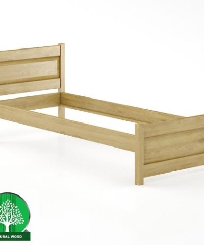 Bútor webáruház Vác Dunakeszi bútorboltok Ágy bükk LK120–80x200 rustikal