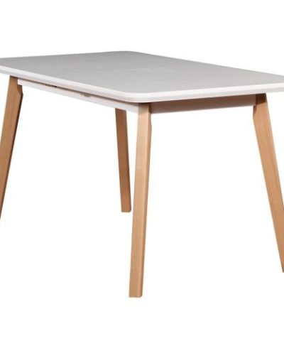 Bútor webáruház Vác Dunakeszi bútorboltok Asztal ST41 140x80+40 fehér/buk