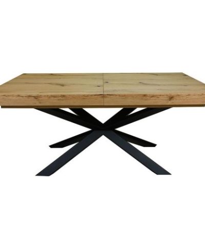 Bútor webáruház Vác Dunakeszi bútorboltok Asztal St-07 160x90+60 tölgy csomós