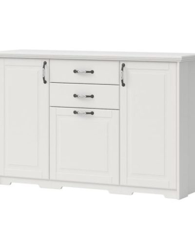 Bútor webáruház Vác Dunakeszi bútorboltok Komód Evergreen EG-K32 polar pine/ivory