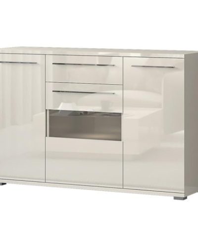 Bútor webáruház Vác Dunakeszi bútorboltok Komód Piano K150V-3KS1F/PN-71/KA/71 beige