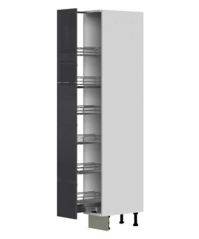Bútor webáruház Vác Dunakeszi bútorboltok Konyhaszekrény Infinity K21-30-1KZ/5 Anthracite