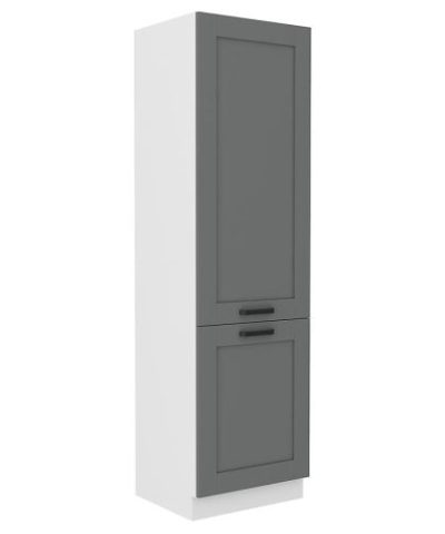Bútor webáruház Vác Dunakeszi bútorboltok Konyhaszekrény Luna dustgrey/fehér 60LO-210 2F