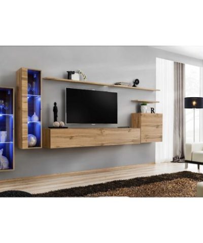 Bútor webáruház Vác Dunakeszi bútorboltok Nappali bútor Switch üveg+LED XI Wotan
