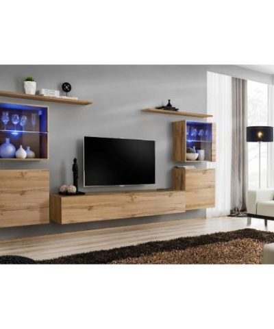 Bútor webáruház Vác Dunakeszi bútorboltok Nappali bútor Switch üveg+LED XIV Wotan