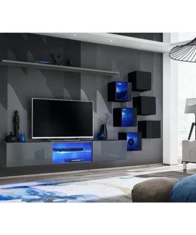 Bútor webáruház Vác Dunakeszi bútorboltok Nappali Bútor Switch Xxi Grafit/Fekete