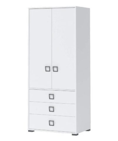 Bútor webáruház Vác Dunakeszi bútorboltok Sarokszekrény 2D3S Kiki G23-BE/KI-15 white/white