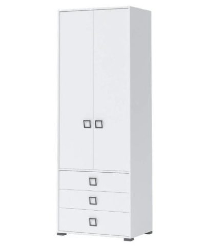 Bútor webáruház Vác Dunakeszi bútorboltok Sarokszekrény 2D3S Kiki P23-BE/KI-15 white/white