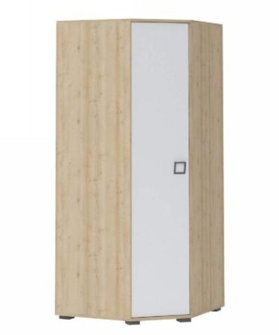 Bútor webáruház Vác Dunakeszi bútorboltok Sarokszekrény 3D3S Kiki GUG-BK/KI-15 beech/white