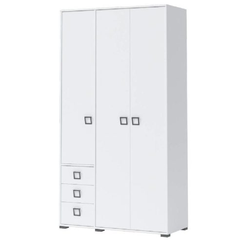 Bútor webáruház Vác Dunakeszi bútorboltok Sarokszekrény 3D3S Kiki P33-BE/KI-15 white/white