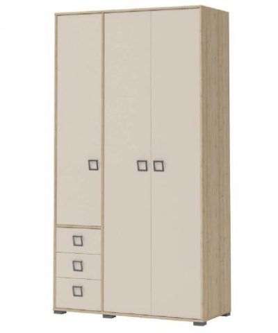 Bútor webáruház Vác Dunakeszi bútorboltok Sarokszekrény 3D3S Kiki P33-BK/KI-01 beech/sand