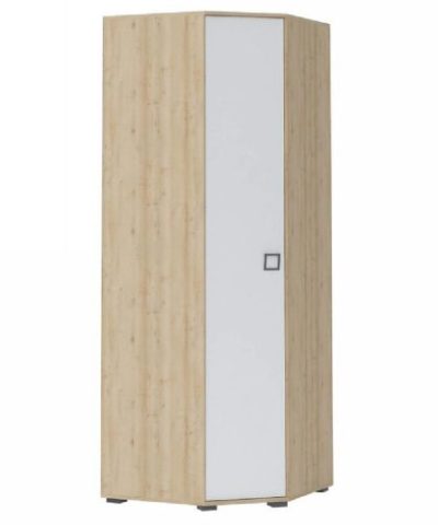 Bútor webáruház Vác Dunakeszi bútorboltok Sarokszekrény 3D3S Kiki PUG-BK/KI-15 beech/white