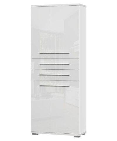 Bútor webáruház Vác Dunakeszi bútorboltok Szekrény 4d2s Piano V42  Fehér fényes
