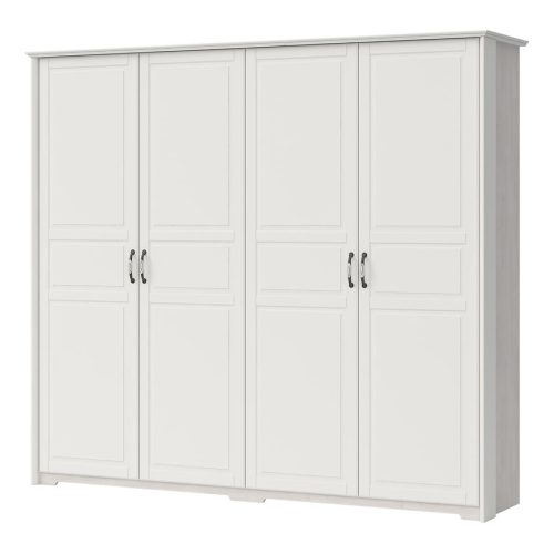 Bútor webáruház Vác Dunakeszi bútorboltok Szekrény 4d Evergreen p4/eg ivory mat
