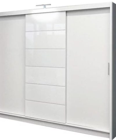 Bútor webáruház Vác Dunakeszi bútorboltok Szekrény Malibu 250 cm fehér
