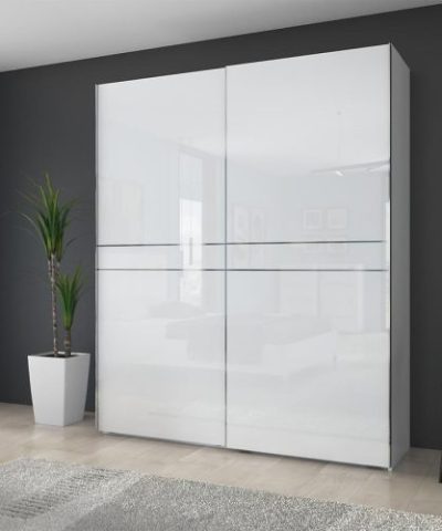 Bútor webáruház Vác Dunakeszi bútorboltok Szekrény Piano PK181/PN-70/KA/70 crystal white