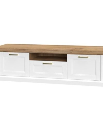 Bútor webáruház Vác Dunakeszi bútorboltok Szekrény RTV Tara TV2K1F white/pacific walnut