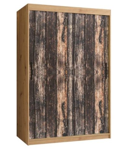 Bútor webáruház Vác Dunakeszi bútorboltok Szekrény Rustic I 120 tölgy artisan