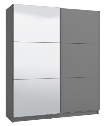 Bútor webáruház Vác Dunakeszi bútorboltok Szekrény Sierra 180 OG grafit 11011120