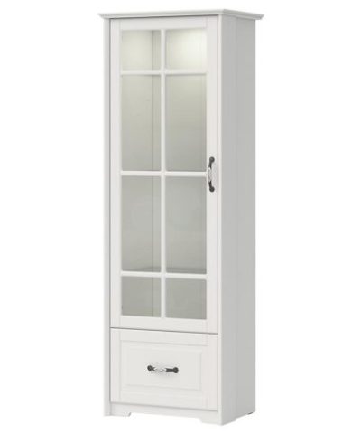 Bútor webáruház Vác Dunakeszi bútorboltok Vitrin Evergreen EG-V11S polar pine/ivory