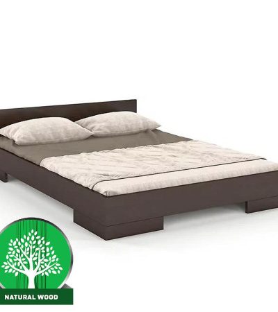 Bútor webáruház Vác Dunakeszi bútorboltok Ágy fábol  bükkfa Skandica Spectrum 90x200 Palisander