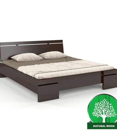 Bútor webáruház Vác Dunakeszi bútorboltok Ágy fenyő Skandica Sparta maxi 140X200 palisander
