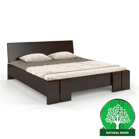 Bútor webáruház Vác Dunakeszi bútorboltok Ágy fenyő Skandica Vestre maxi 180X200 palisander