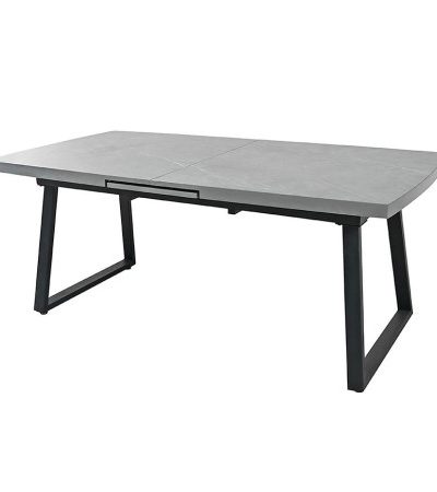 Bútor webáruház Vác Dunakeszi bútorboltok Asztal Luton 80094DP szürke márvány/fekete