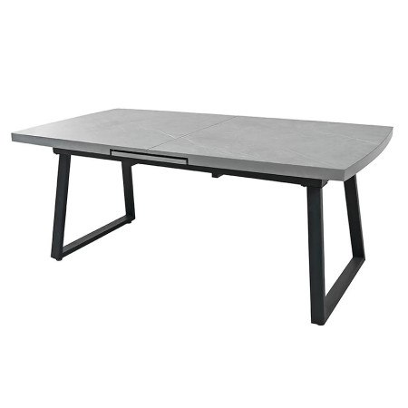 Bútor webáruház Vác Dunakeszi bútorboltok Asztal Luton 80094DP szürke márvány/fekete