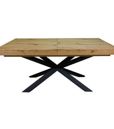 Bútor webáruház Vác Dunakeszi bútorboltok Asztal St-07 160x90+60 tölgy csomós