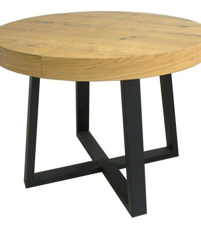 Bútor webáruház Vác Dunakeszi bútorboltok Asztal St-971 100+2x50 tölgy csomós