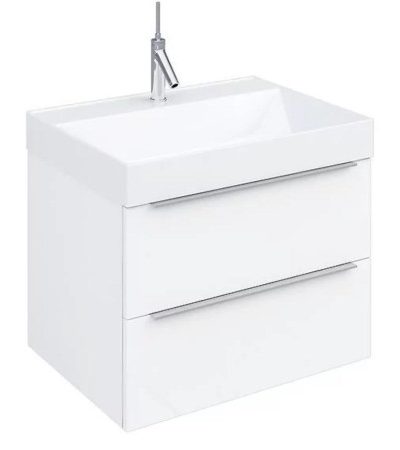 Bútor webáruház Vác Dunakeszi bútorboltok Fürdőszoba szekrény készlet Malaga D80 white 521558