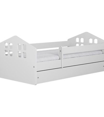 Bútor webáruház Vác Dunakeszi bútorboltok Gyermekágy Kacper+Sz+M fehér 80x140