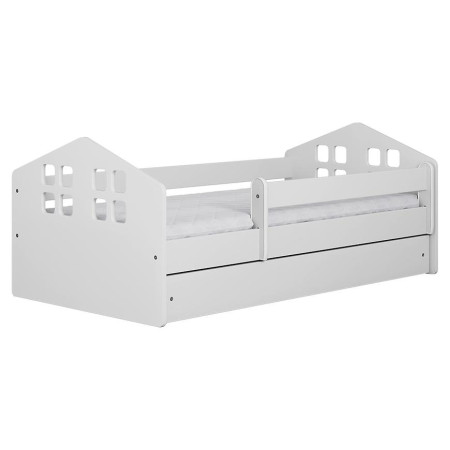 Bútor webáruház Vác Dunakeszi bútorboltok Gyermekágy Kacper+Sz+M fehér 80x140