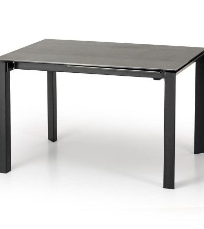 Bútor webáruház Vác Dunakeszi bútorboltok Kinyitható asztalok  Horizon 120/180x85cm Blat/Acél – Humo/Fekete