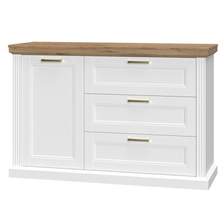 Bútor webáruház Vác Dunakeszi bútorboltok Komód 1d3s Tara k13/ta white/pacific walnut Bútor webáruház Vác Dunakeszi bútorboltok Komód 1d3s Tara k13/ta white/pacific walnut