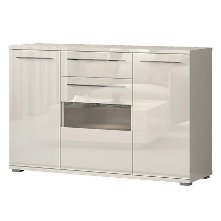Bútor webáruház Vác Dunakeszi bútorboltok Komód Piano K150V-3KS1F/PN-71/KA/71 beige