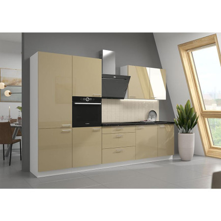 Bútor webáruház Vác Dunakeszi bútorboltok Konyhabútor Lara 310 Mdf Cappucino fényes