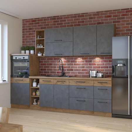 Bútor webáruház Vác Dunakeszi bútorboltok Konyhabútor Vigo Grafit 270