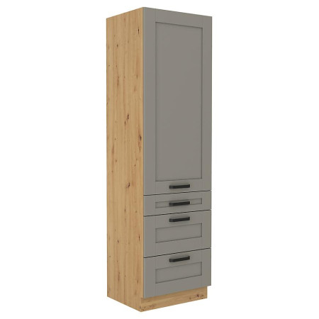 Bútor webáruház Vác Dunakeszi bútorboltok Konyhaszekrény Luna claygrey/artisan 60DKS-210 3S 1F Bútor webáruház Vác Dunakeszi bútorboltok Konyhaszekrény Luna claygrey/artisan 60DKS-210 3S 1F