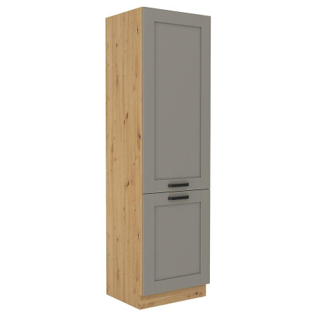 Bútor webáruház Vác Dunakeszi bútorboltok Konyhaszekrény Luna claygrey/artisan 60LO-210 2F
