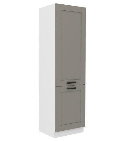 Bútor webáruház Vác Dunakeszi bútorboltok Konyhaszekrény Luna claygrey/fehér 60LO-210 2F