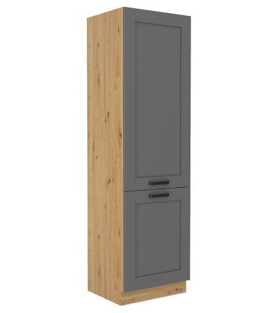 Bútor webáruház Vác Dunakeszi bútorboltok Konyhaszekrény Luna dustgrey/artisan 60LO-210 2F
