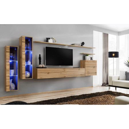Bútor webáruház Vác Dunakeszi bútorboltok Nappali bútor Switch üveg+LED XI Wotan