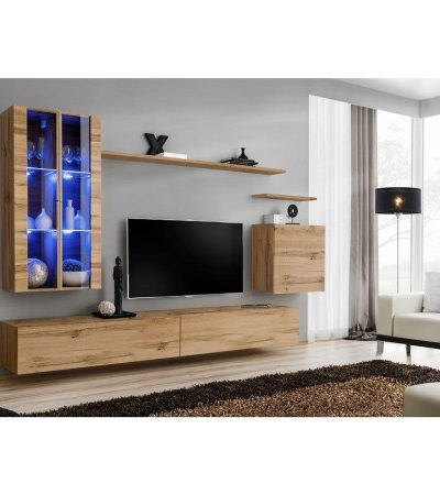 Bútor webáruház Vác Dunakeszi bútorboltok Nappali bútor Switch üveg+LED XII Wotan