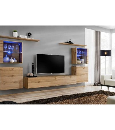 Bútor webáruház Vác Dunakeszi bútorboltok Nappali bútor Switch üveg+LED XIV Wotan