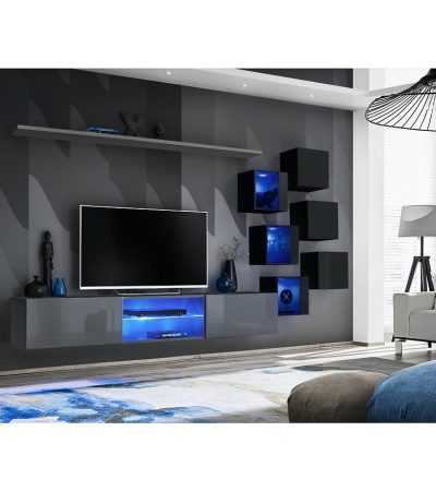 Bútor webáruház Vác Dunakeszi bútorboltok Nappali Bútor Switch Xxi Grafit/Fekete