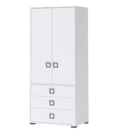 Bútor webáruház Vác Dunakeszi bútorboltok Sarokszekrény 2D3S Kiki G23-BE/KI-15 white/white
