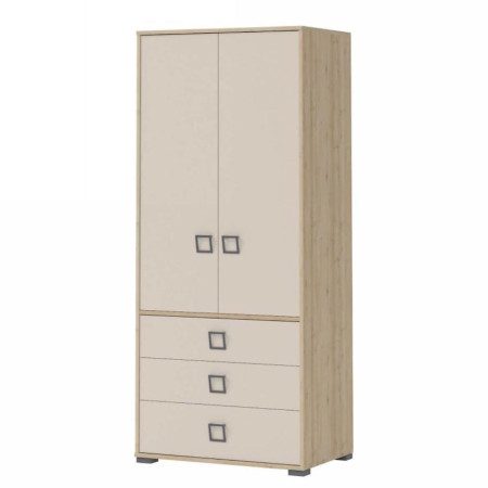 Bútor webáruház Vác Dunakeszi bútorboltok Sarokszekrény 2D3S Kiki G23-BK/KI-01 beech/sand